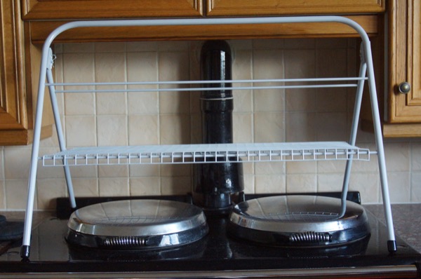 Drying Stand in light grey